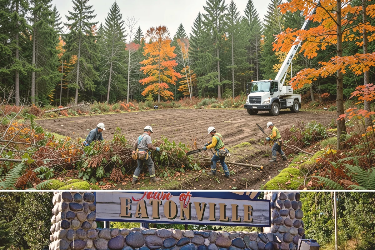 Trail clearing in Eatonville, Pierce County, WA - Work should be scheduled when ground conditions allow for hauling equipment on uneven or wet terrain while considering local...
