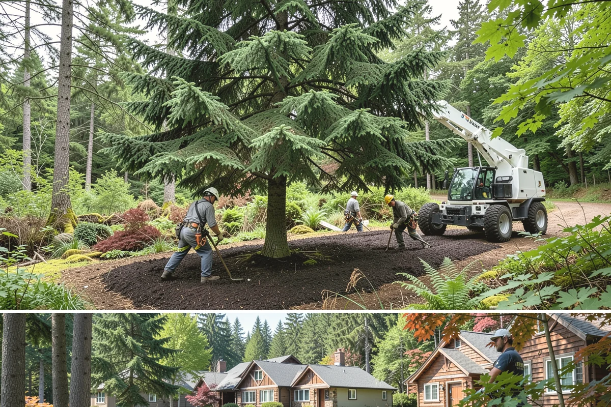 Trail clearing in Edgewood, Pierce County, WA - Work should be scheduled when ground conditions allow for hauling equipment on uneven or wet terrain while considering local...