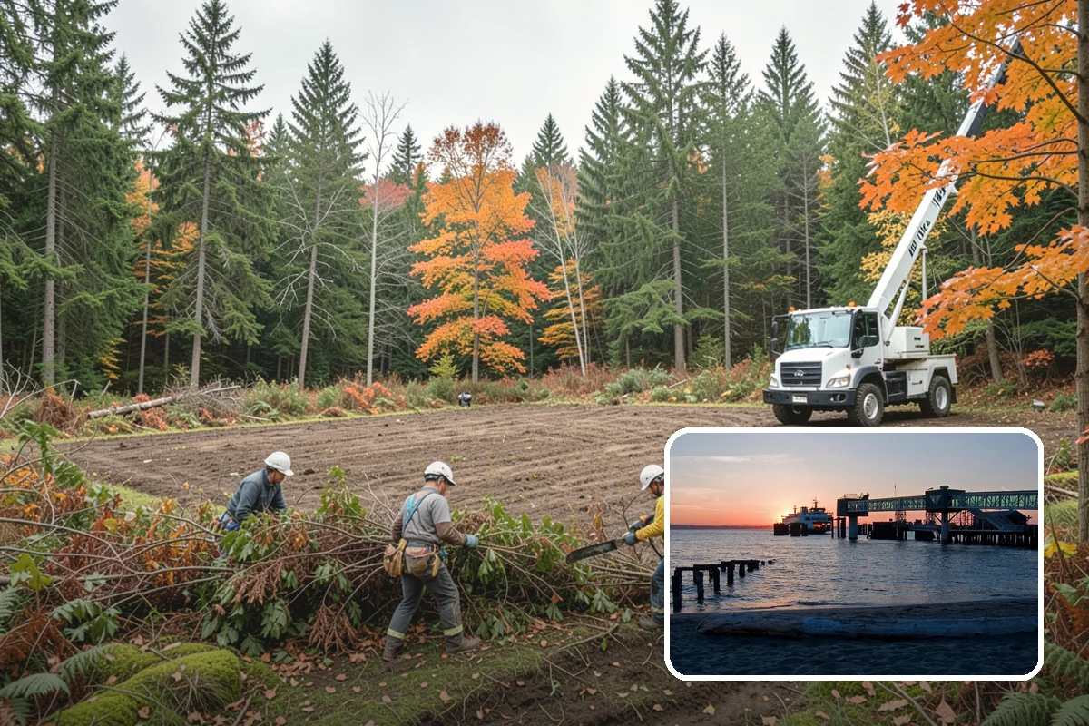 Trail clearing in Edmonds, Snohomish County, WA - Improves access and usability of a site