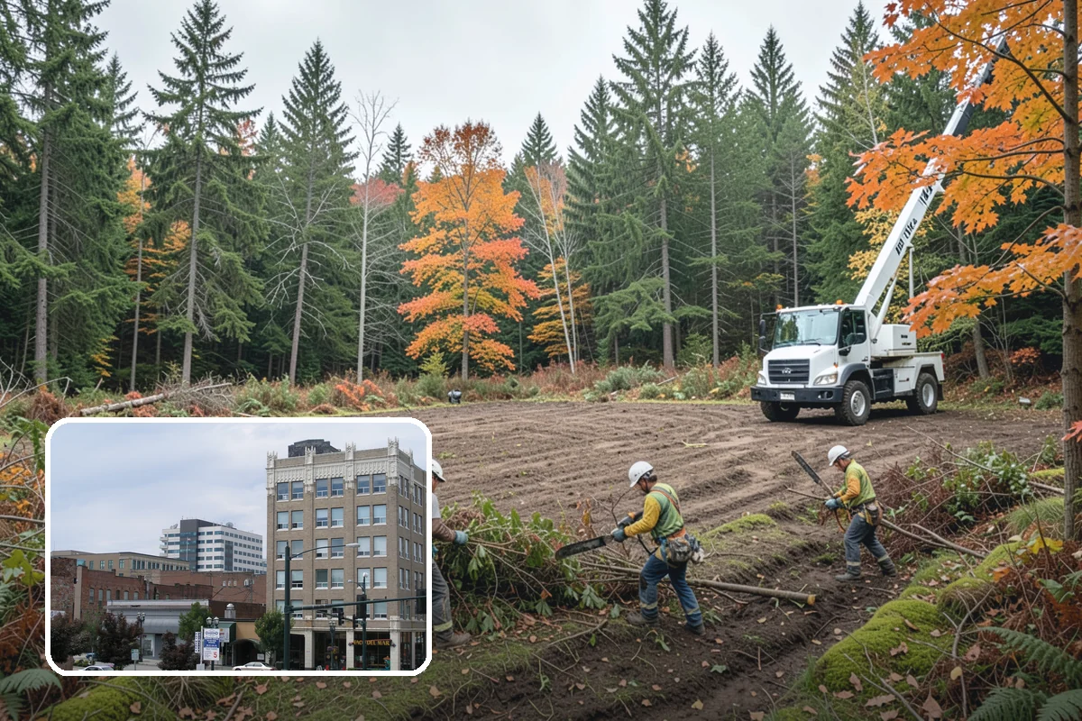 Trail clearing in Everett, Snohomish County, WA - Improves access and usability of a site
