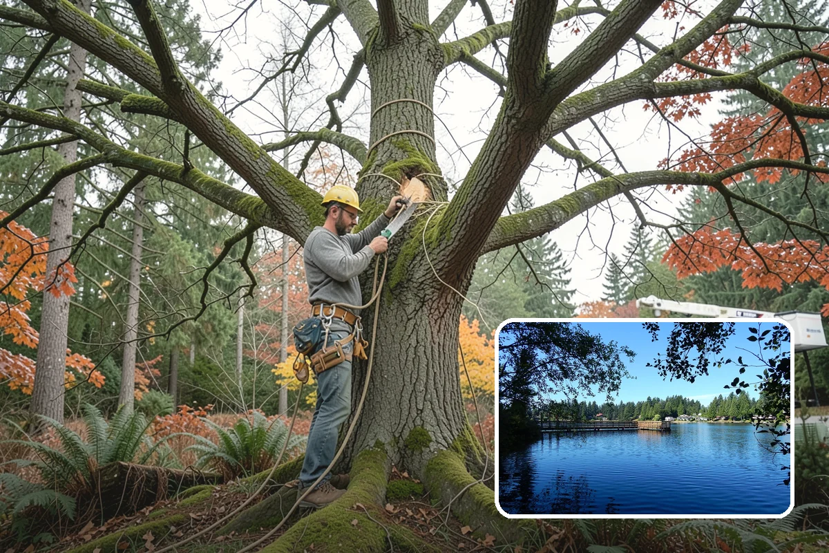 Trail clearing in Federal Way, King County, WA - Improves access and usability of a site