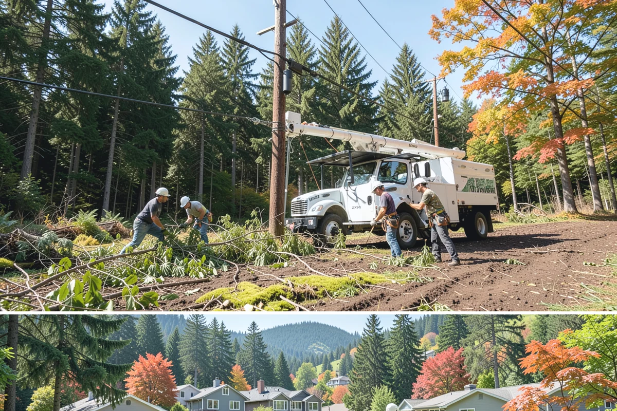Trail clearing in Fircrest, Pierce County, WA - Work should be scheduled when ground conditions allow for hauling equipment on uneven or wet terrain while considering local...