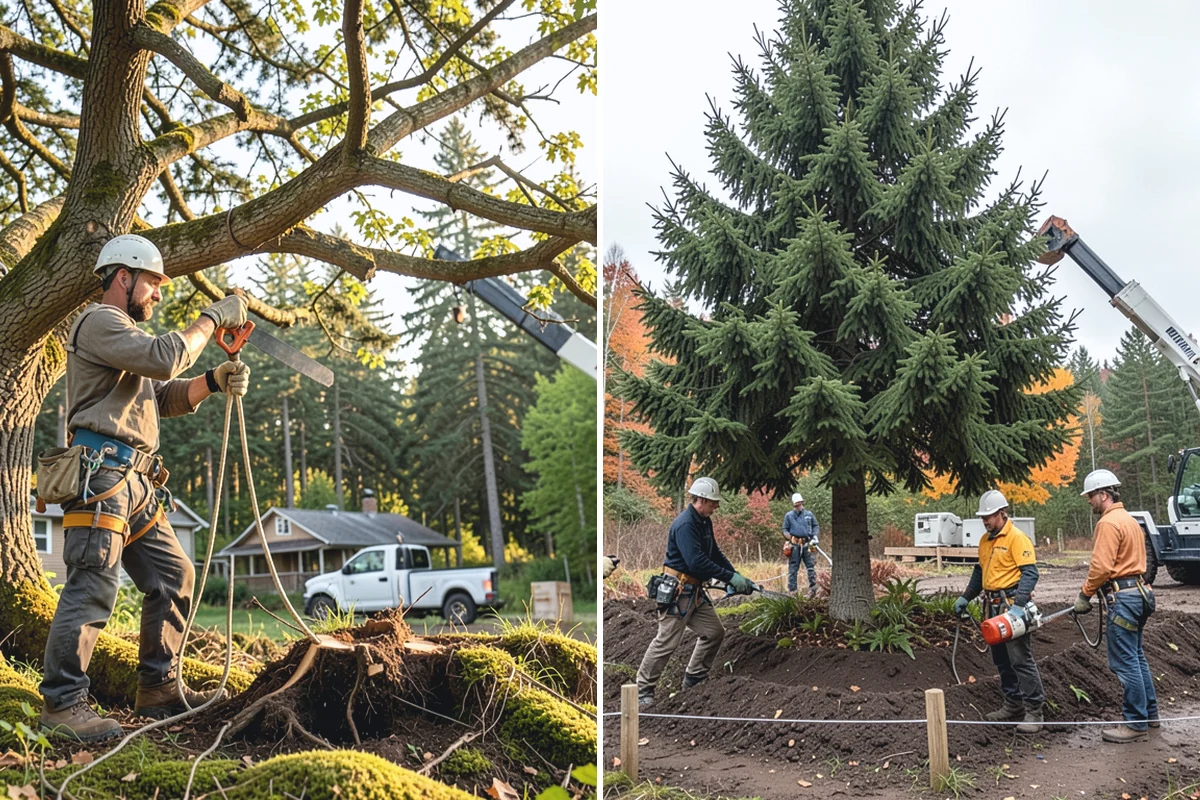 Trail clearing in Granite Falls, Snohomish County, WA - Assess the site and mark features to protect