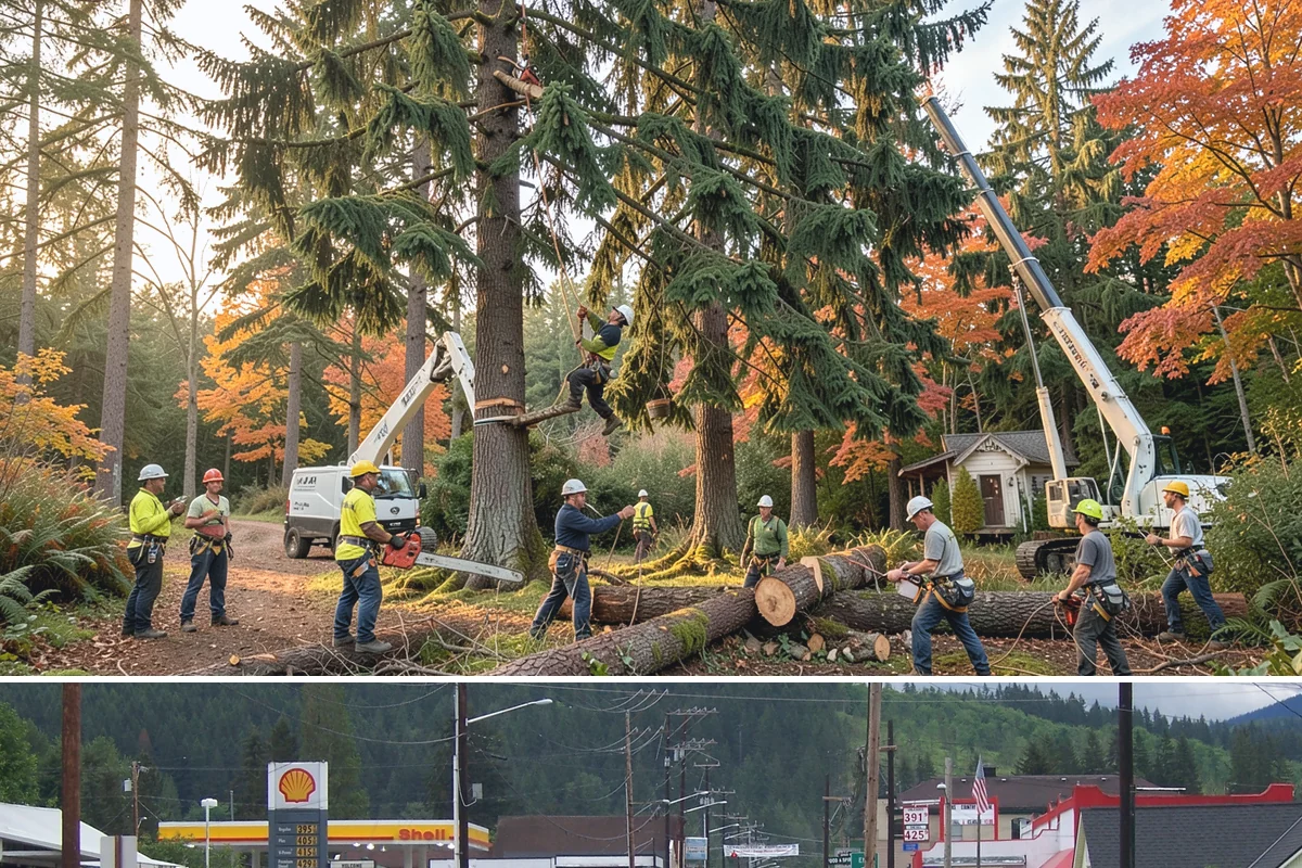 Trail clearing in Granite Falls, Snohomish County, WA - Work should be scheduled when ground conditions allow for hauling equipment on uneven or wet terrain while considering local...