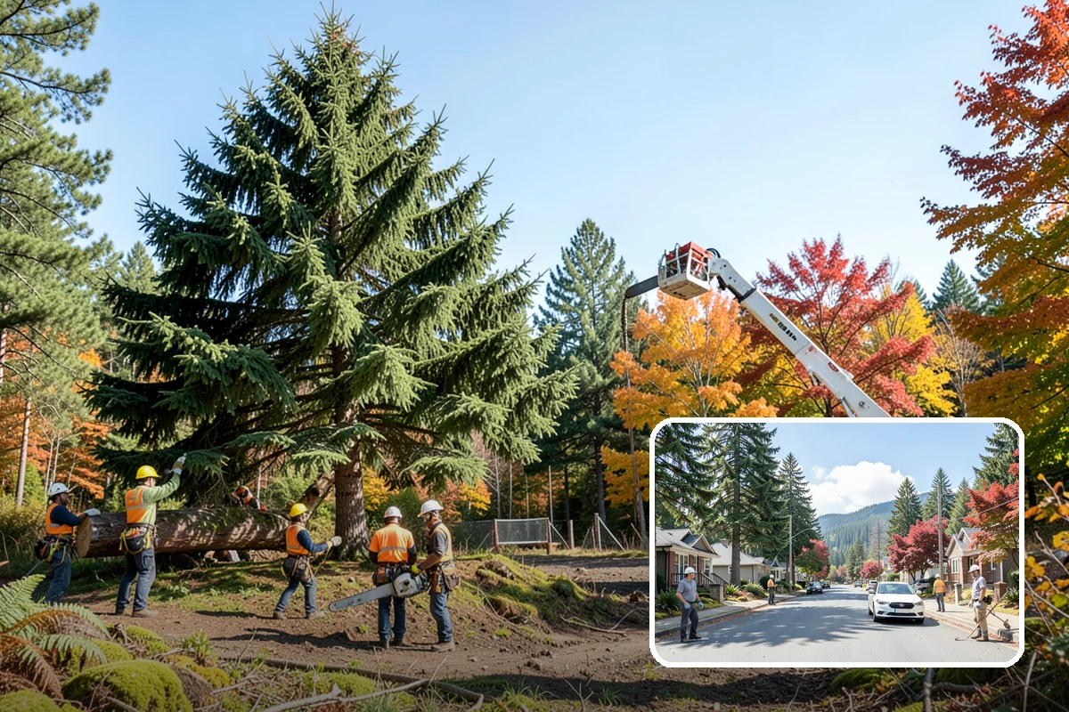 Trail clearing in Hunts Point, King County, WA - Improves access and usability of a site