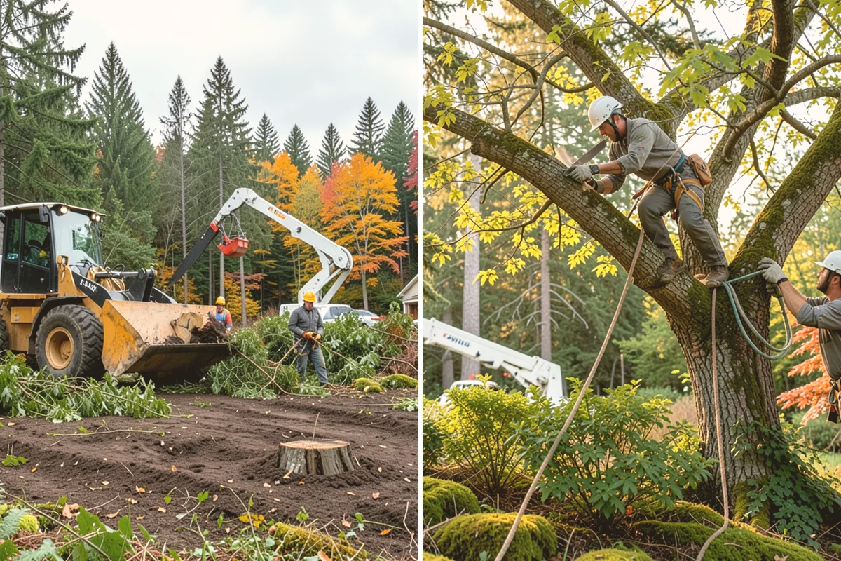 Trail clearing in Kent, King County, WA - Assess the site and mark features to protect