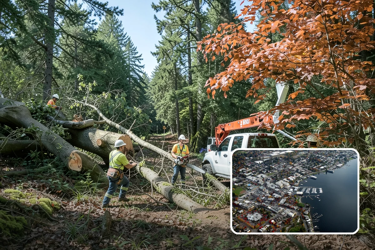 Trail clearing in Kirkland, King County, WA - Improves access and usability of a site