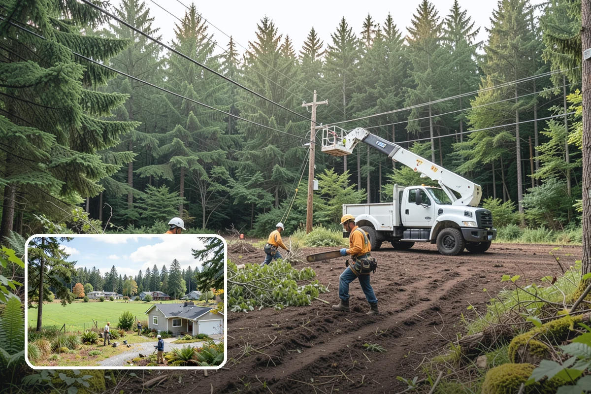 Trail clearing in Lyman, Skagit County, WA - Improves access and usability of a site
