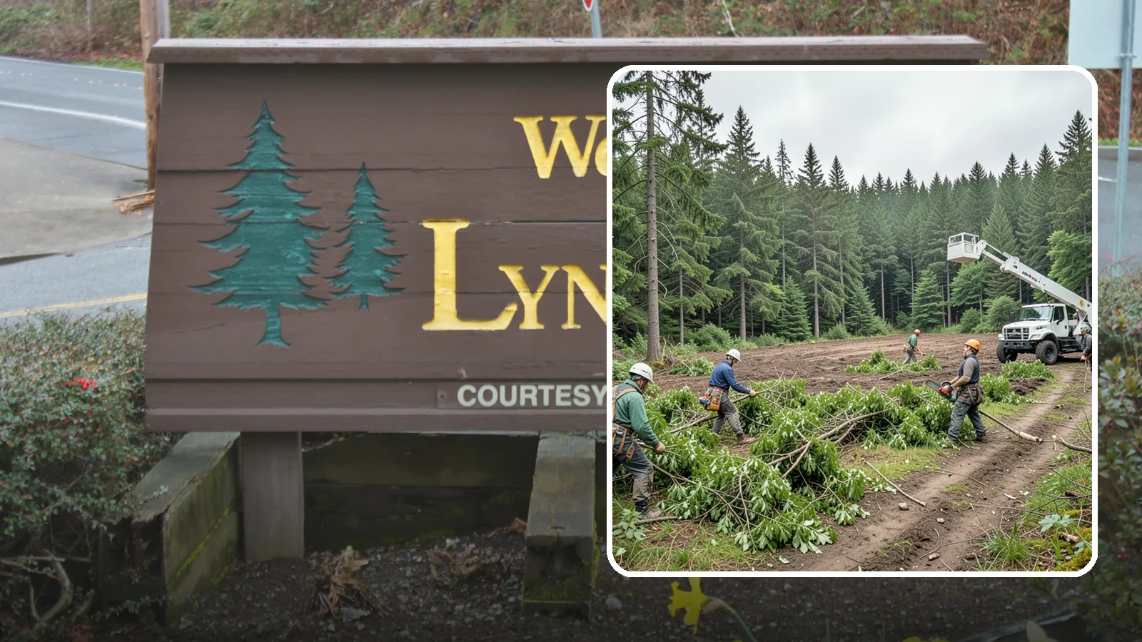 Trail clearing in Lynnwood, Snohomish County, WA - The clearing and maintenance of trails and paths.
