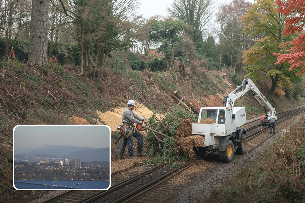 Trail clearing in Medina, King County, WA - Improves access and usability of a site