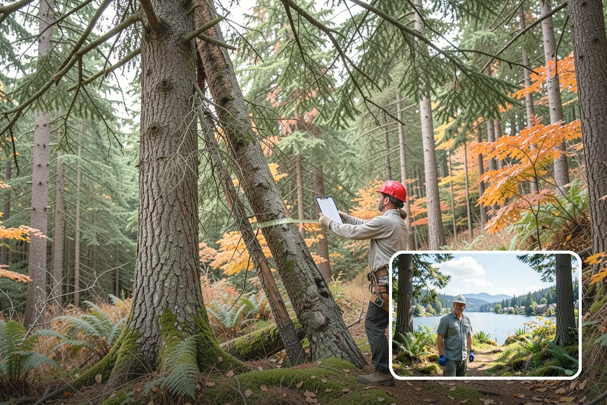 Trail clearing in Milton, King County, WA - Improves access and usability of a site