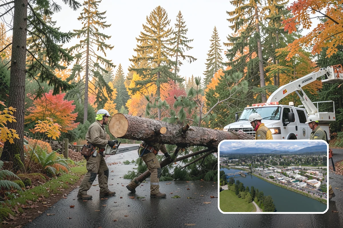 Trail clearing in Mount Vernon, Skagit County, WA - Improves access and usability of a site