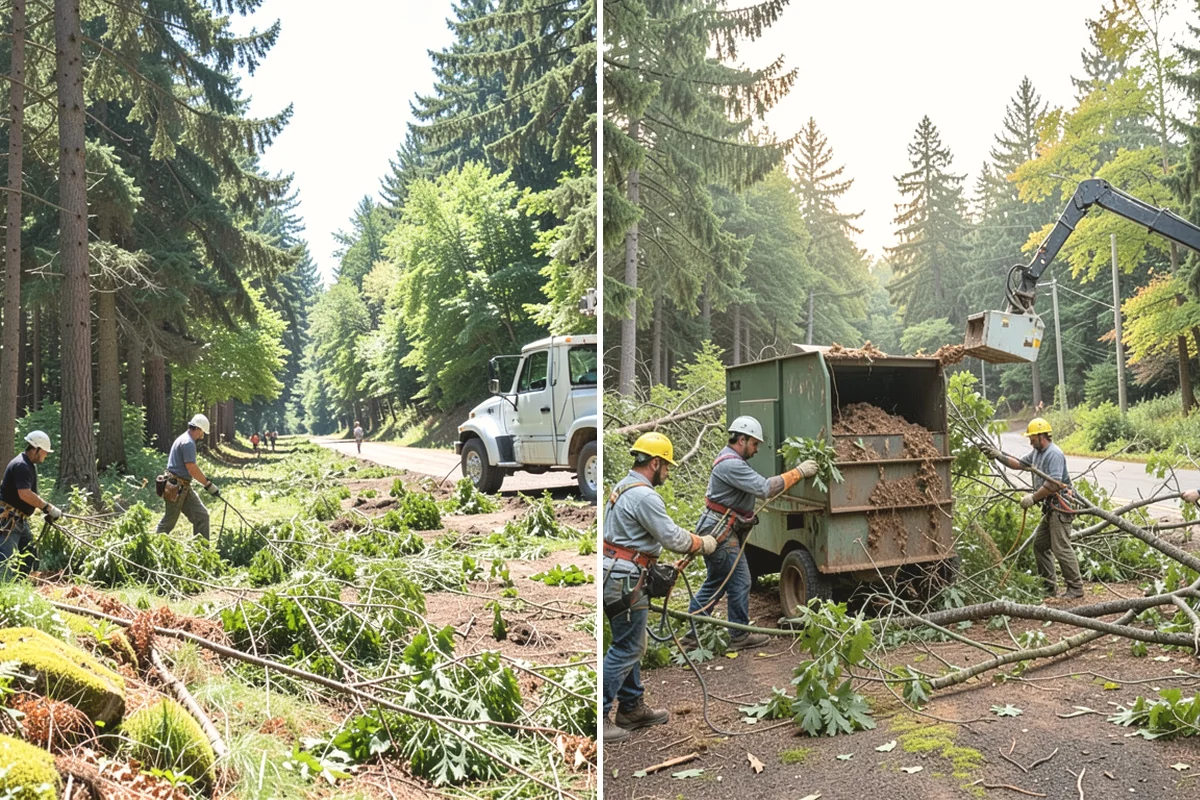 Trail clearing in Mountlake Terrace, Snohomish County, WA - Assess the site and mark features to protect