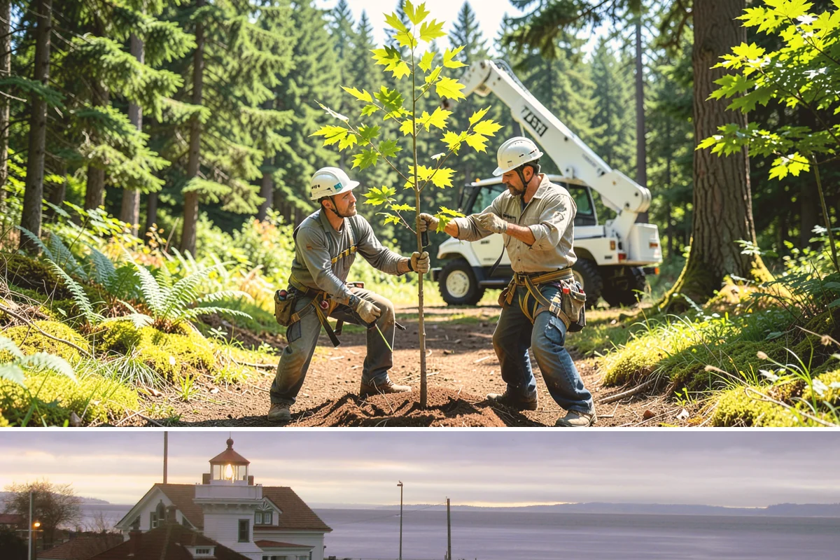 Trail clearing in Mukilteo, Snohomish County, WA - Work should be scheduled when ground conditions allow for hauling equipment on uneven or wet terrain while considering local...