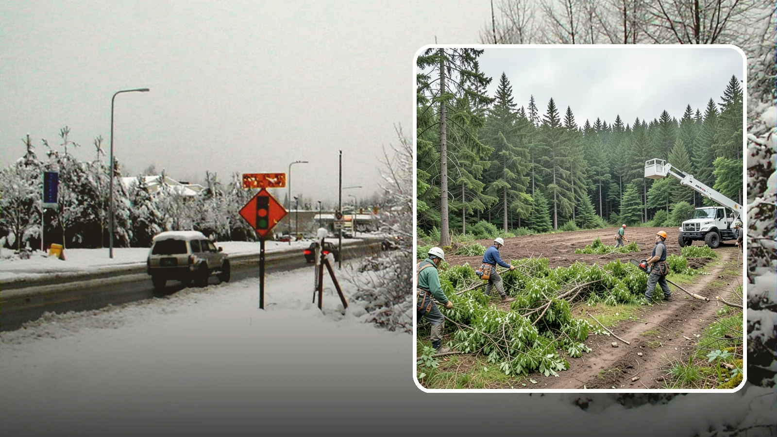 Trail clearing in Newcastle, King County, WA - The clearing and maintenance of trails and paths.