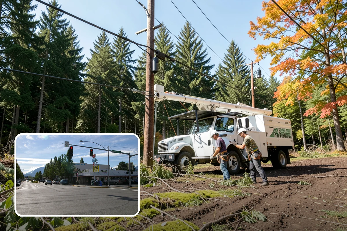 Trail clearing in North Bend, King County, WA - Improves access and usability of a site