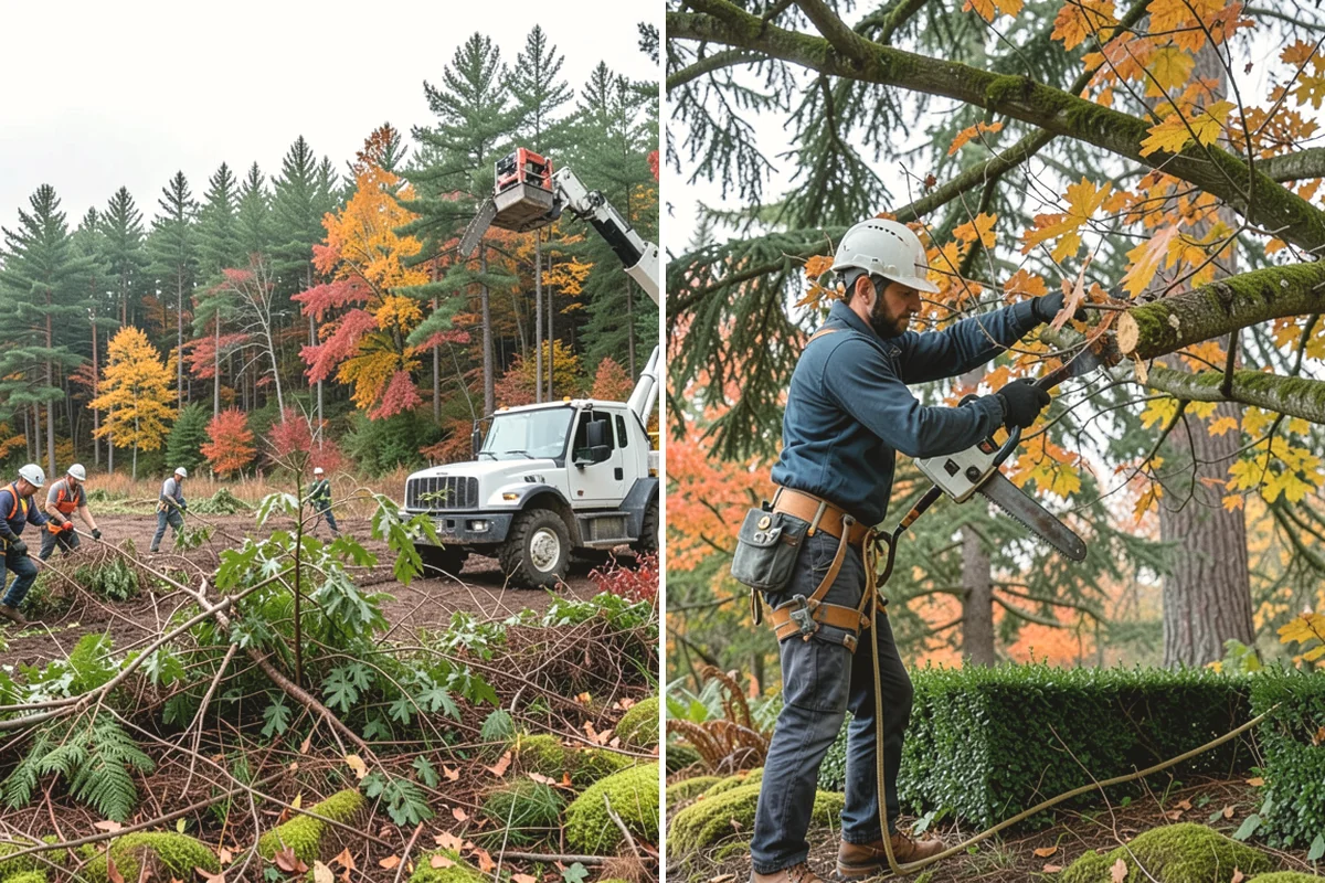 Trail clearing in Oak Harbor, Island County, WA - Assess the site and mark features to protect