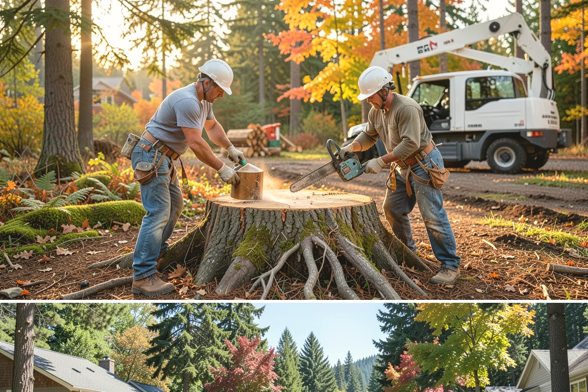Trail clearing in Orting, Pierce County, WA - Work should be scheduled when ground conditions allow for hauling equipment on uneven or wet terrain while considering local...