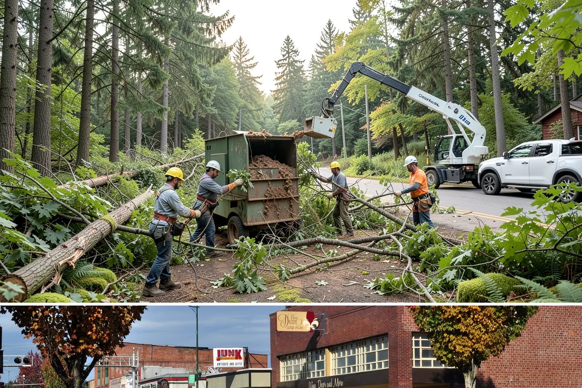 Trail clearing in Puyallup, Pierce County, WA - Work should be scheduled when ground conditions allow for hauling equipment on uneven or wet terrain while considering local...