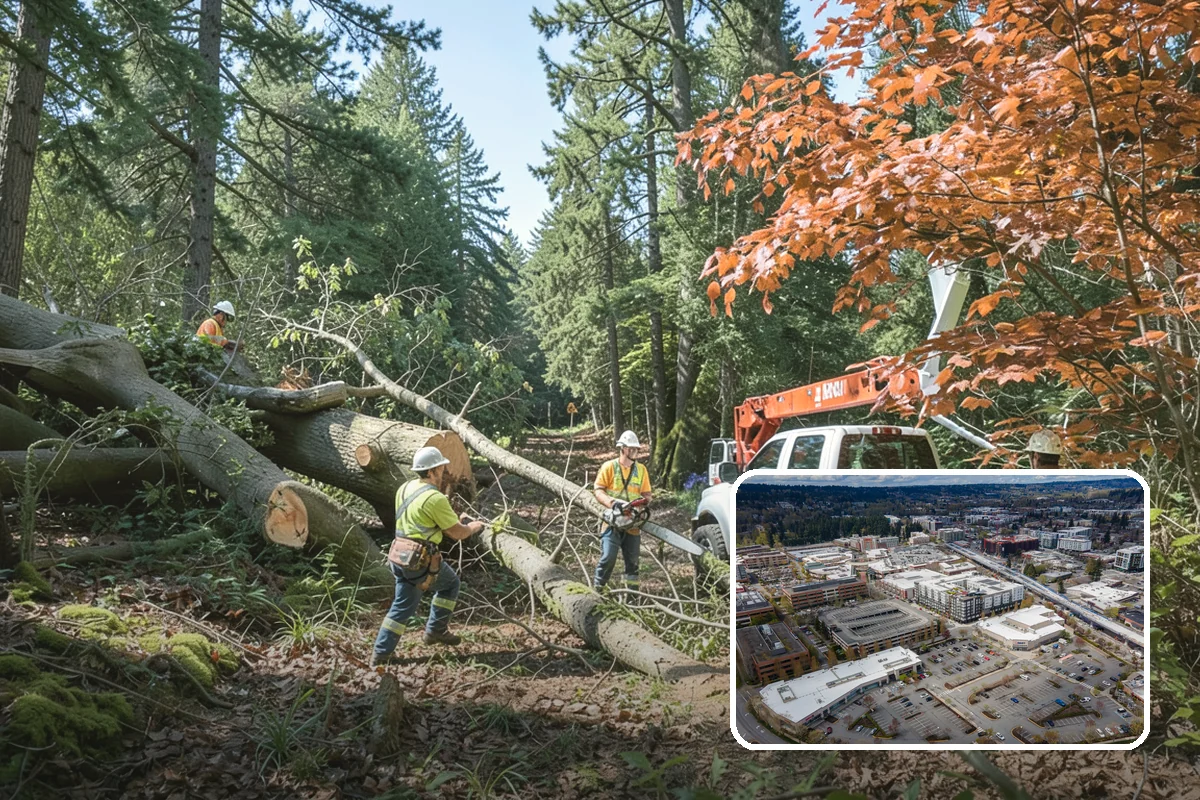 Trail clearing in Redmond, King County, WA - Improves access and usability of a site