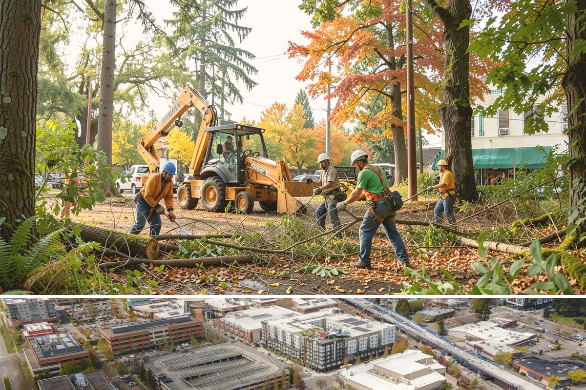 Trail clearing in Redmond, King County, WA - Work should be scheduled when ground conditions allow for hauling equipment on uneven or wet terrain while considering local...