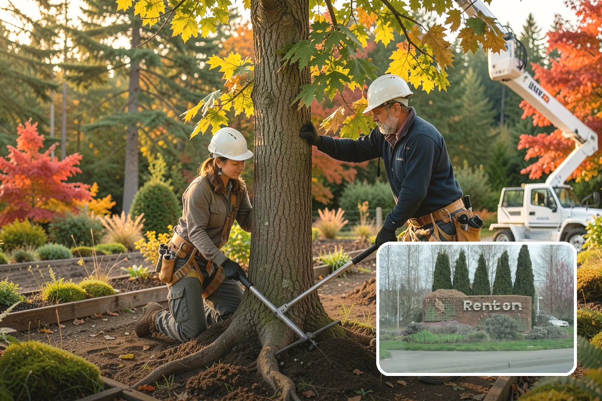 Trail clearing in Renton, King County, WA - Improves access and usability of a site