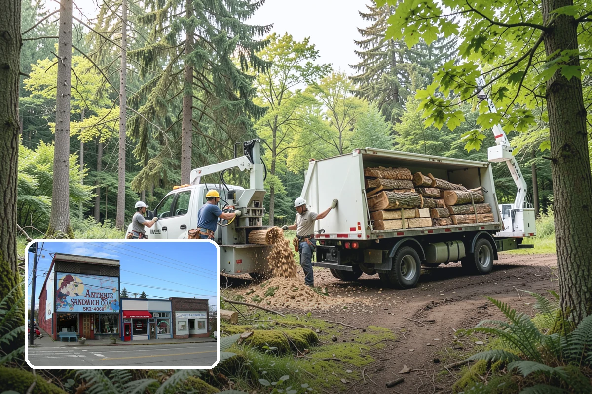 Trail clearing in Ruston, Pierce County, WA - Improves access and usability of a site