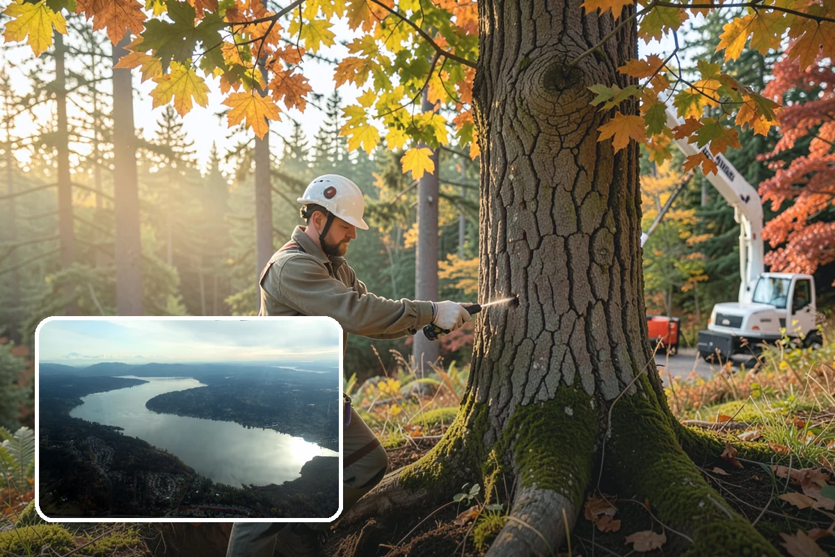 Trail clearing in Sammamish, King County, WA - Improves access and usability of a site