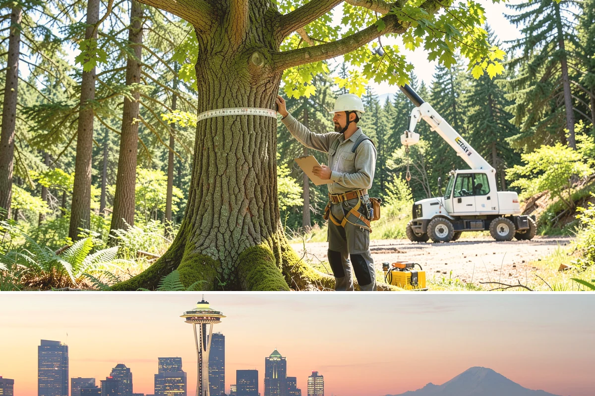 Trail clearing in Seattle, King County, WA - Work should be scheduled when ground conditions allow for hauling equipment on uneven or wet terrain while considering local...
