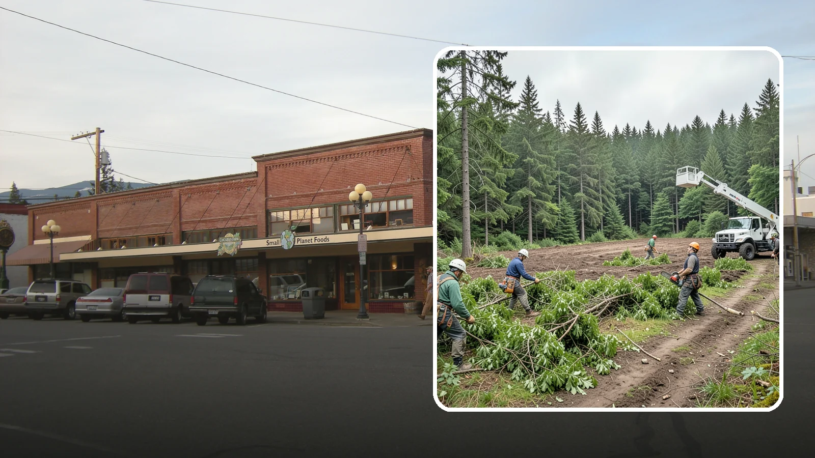 Trail clearing in Sedro-Woolley, Skagit County, WA - The clearing and maintenance of trails and paths.