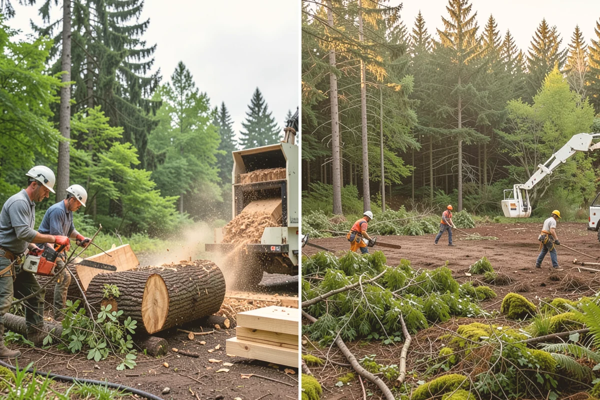 Trail clearing in Snohomish, Snohomish County, WA - Assess the site and mark features to protect