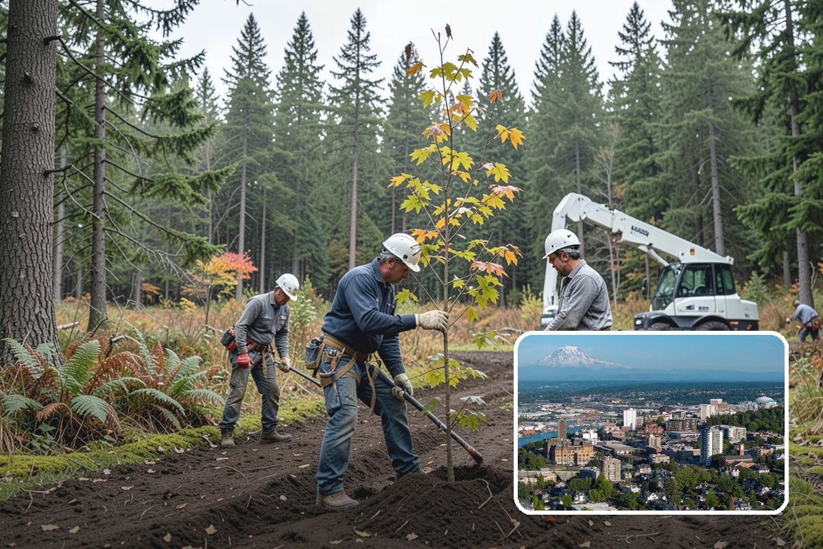 Trail clearing in Tacoma, Pierce County, WA - Improves access and usability of a site