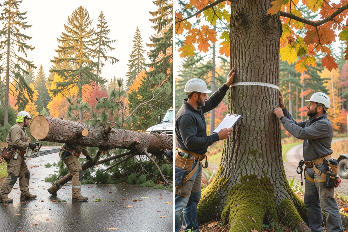 Tree appraisals in Anacortes, Skagit County, WA - Gather site and tree information