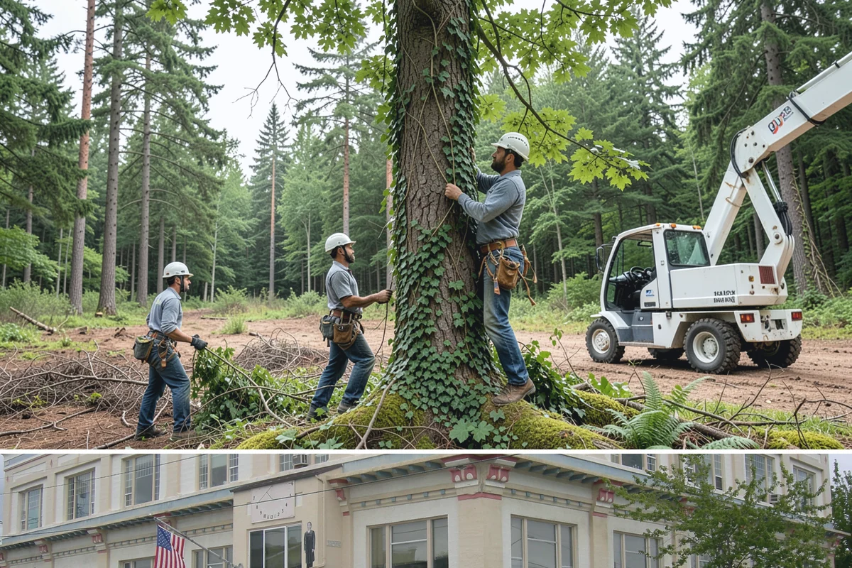 Tree appraisals in Anacortes, Skagit County, WA - Tree appraisals can be performed year-round in the Puget Sound climate but may require specific timing to assess hidden defects...