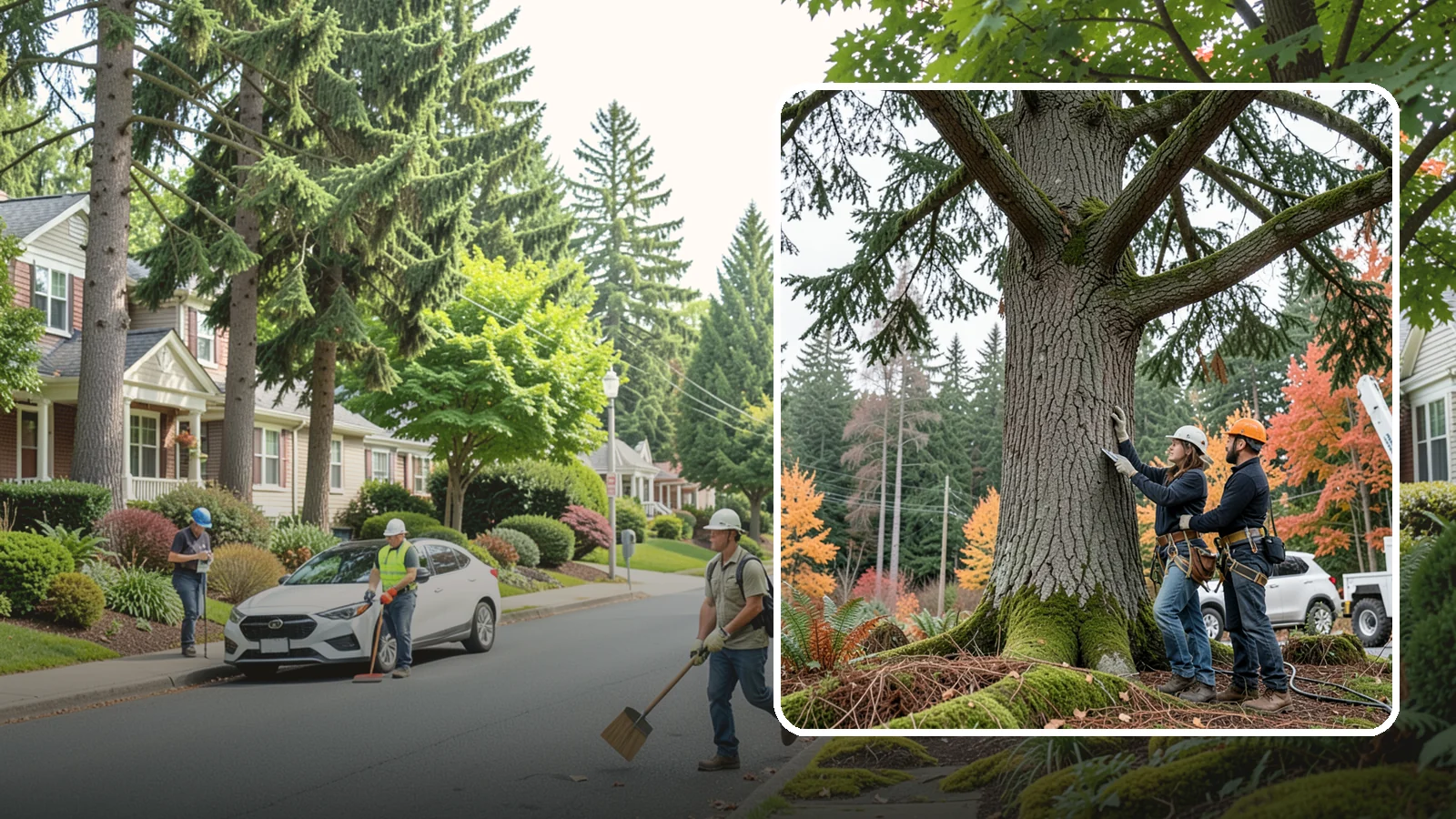 Tree appraisals in Beaux Arts Village, King County, WA - The valuation of trees as property assets.