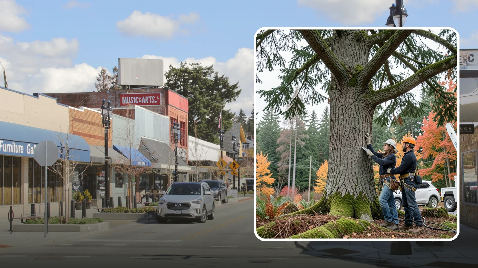 Tree appraisals in Bothell, King County, WA - The valuation of trees as property assets.