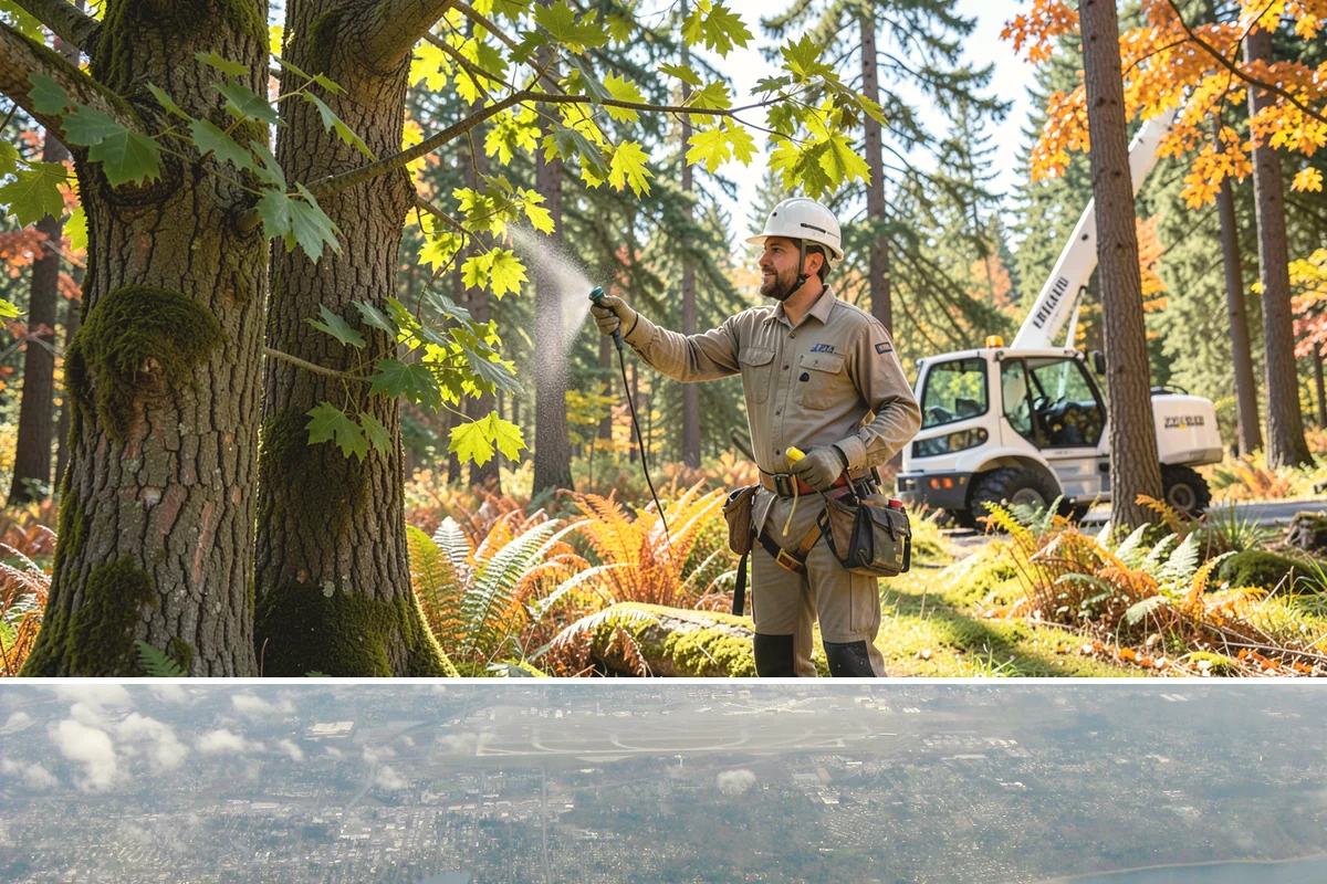 Tree appraisals in Burien, King County, WA - Tree appraisals can be performed year-round in the Puget Sound climate but may require specific timing to assess hidden defects...