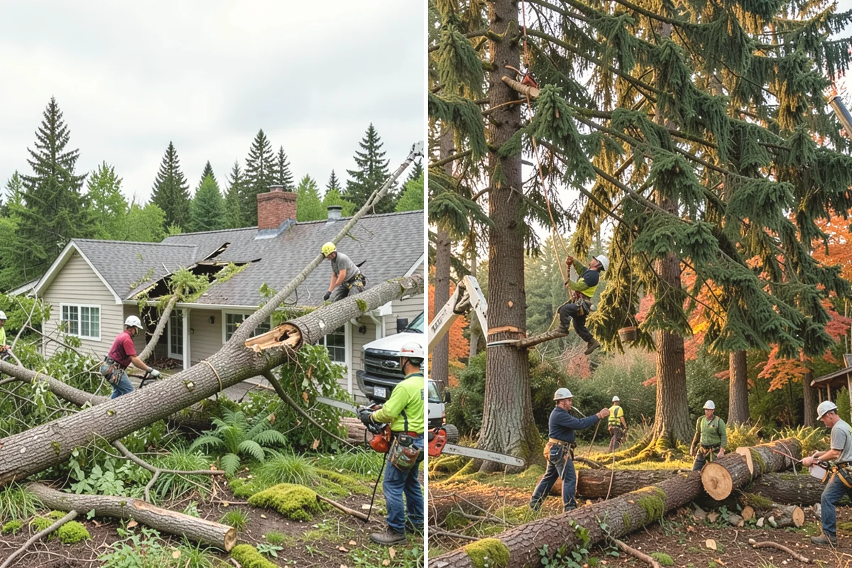 Tree appraisals in Burlington, Skagit County, WA - Gather site and tree information