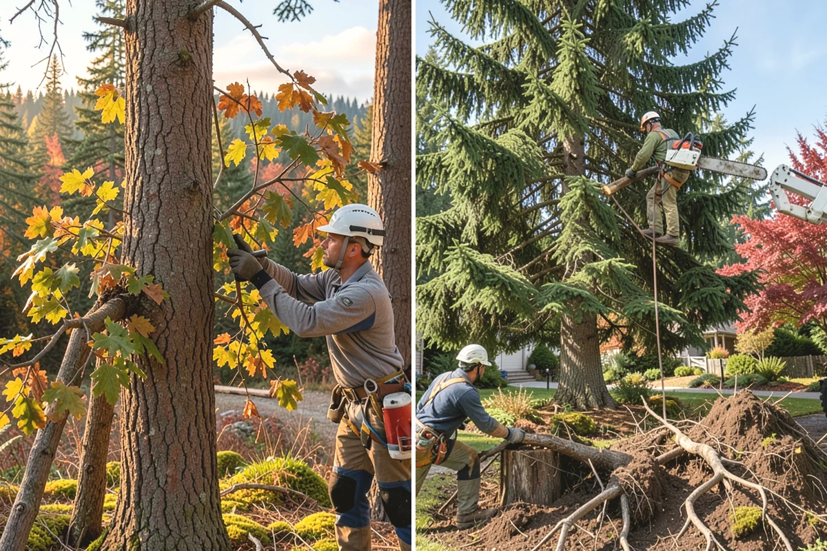 Tree appraisals in Carnation, King County, WA - Gather site and tree information