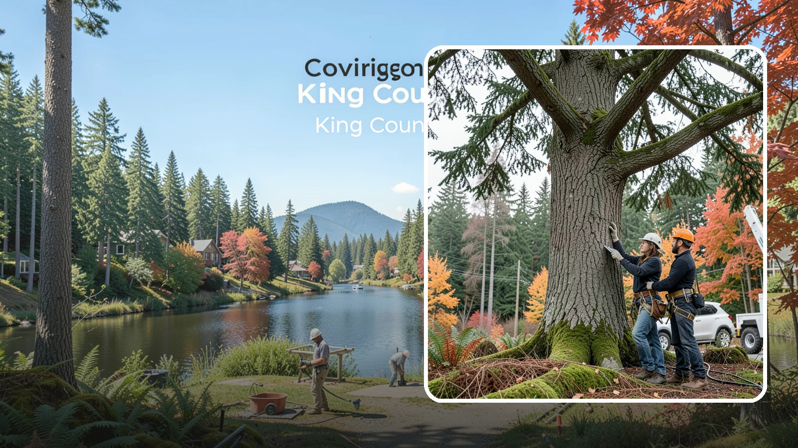 Tree appraisals in Covington, King County, WA - The valuation of trees as property assets.