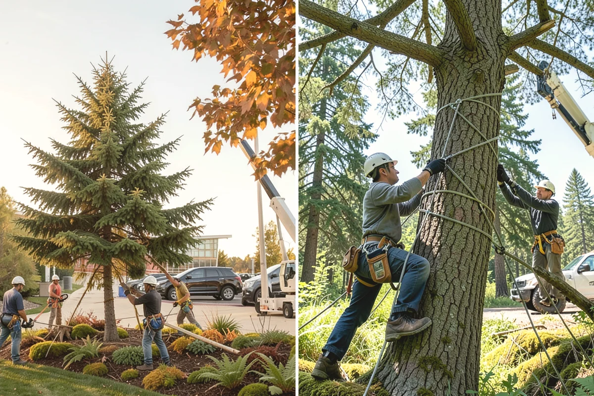 Tree appraisals in Edgewood, Pierce County, WA - Gather site and tree information