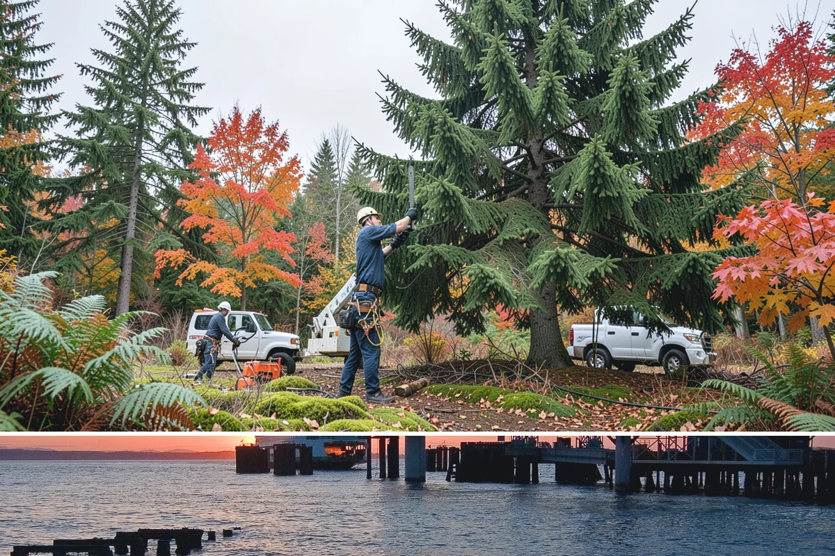 Tree appraisals in Edmonds, Snohomish County, WA - Tree appraisals can be performed year-round in the Puget Sound climate but may require specific timing to assess hidden defects...