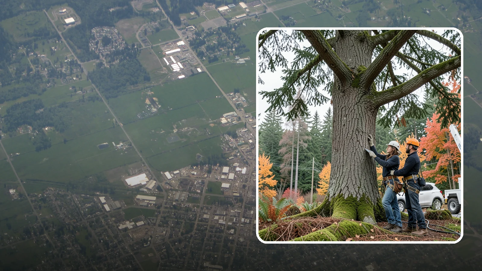 Tree appraisals in Enumclaw, King County, WA - The valuation of trees as property assets.