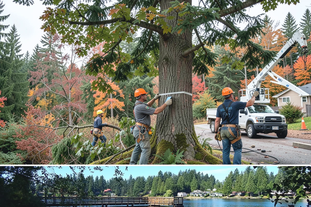 Tree appraisals in Federal Way, King County, WA - Tree appraisals can be performed year-round in the Puget Sound climate but may require specific timing to assess hidden defects...