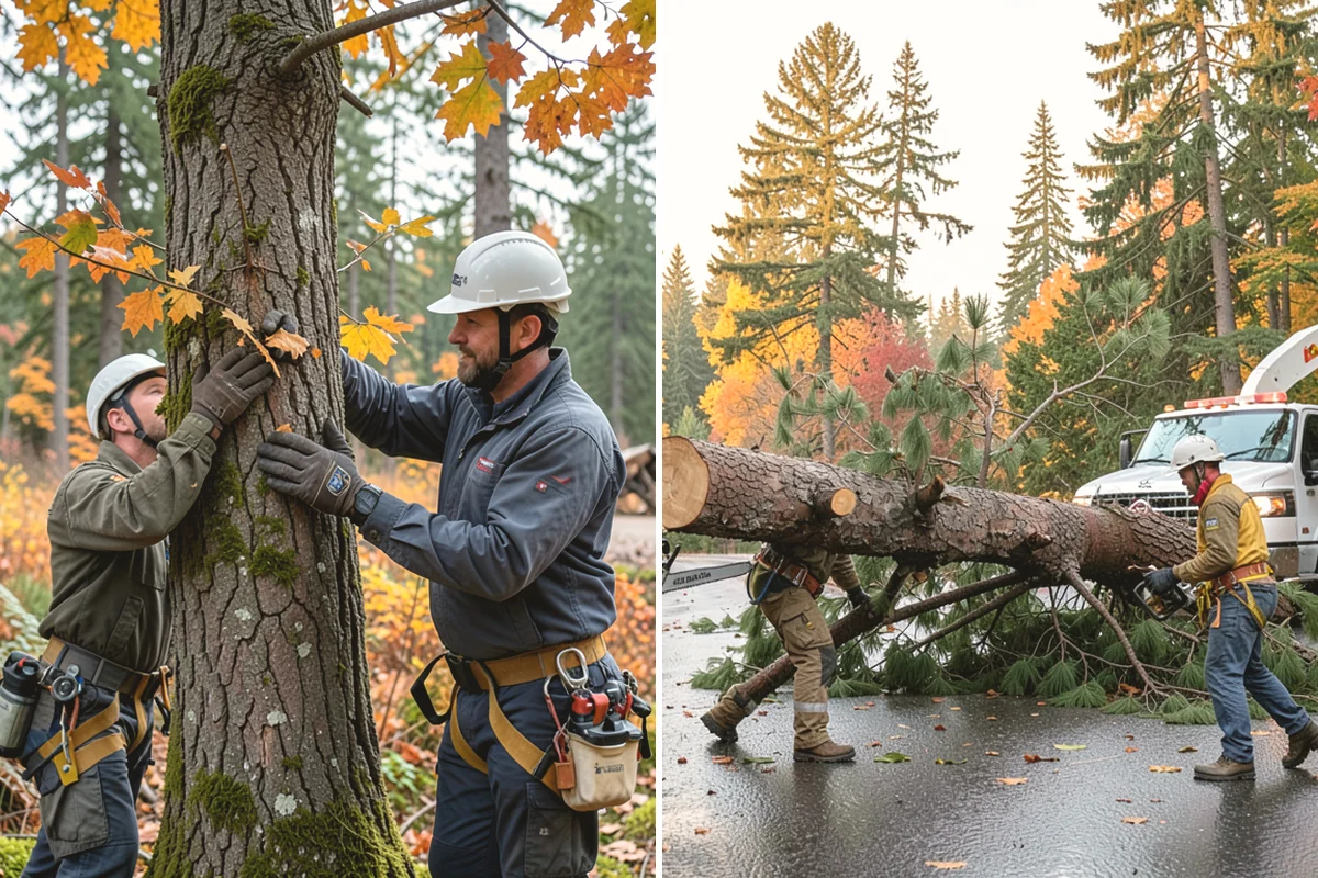 Tree appraisals in La Conner, Skagit County, WA - Gather site and tree information