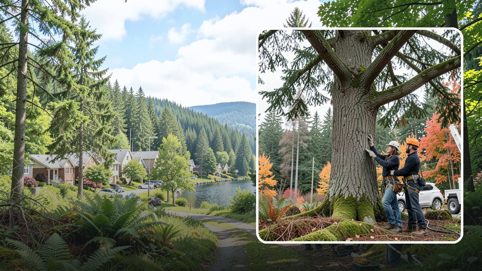 Tree appraisals in Lake Forest Park, King County, WA - The valuation of trees as property assets.