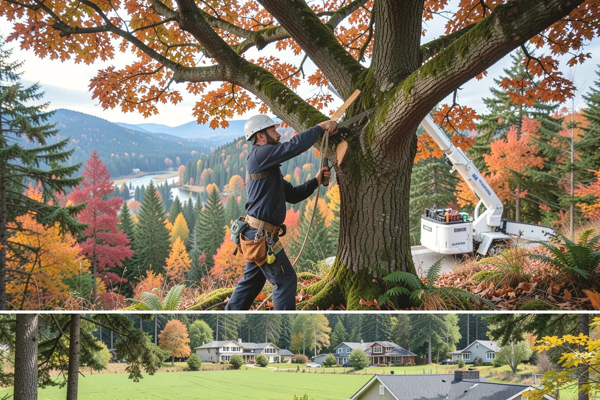 Tree appraisals in Lyman, Skagit County, WA - Tree appraisals can be performed year-round in the Puget Sound climate but may require specific timing to assess hidden defects...