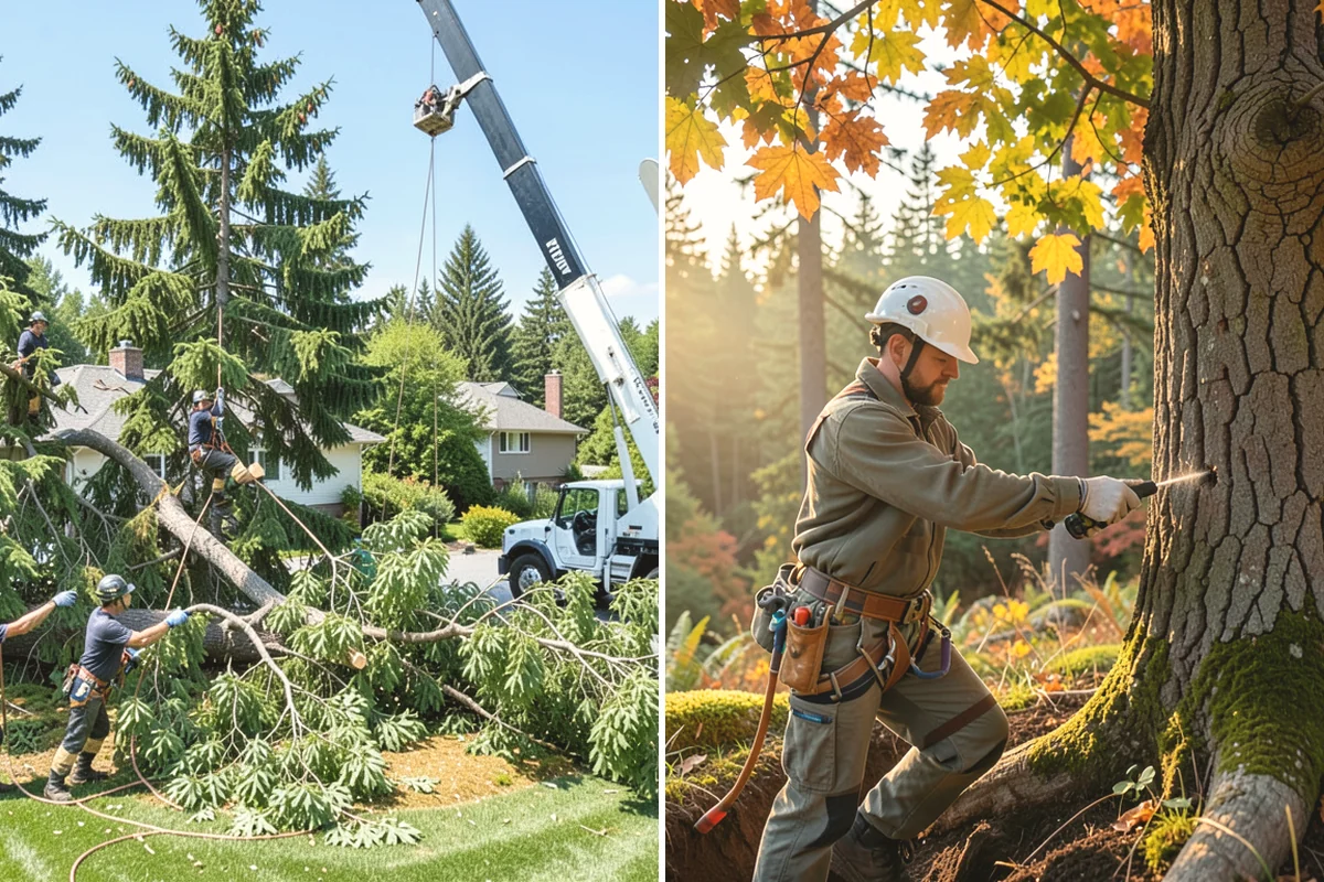 Tree appraisals in Mercer Island, King County, WA - Gather site and tree information