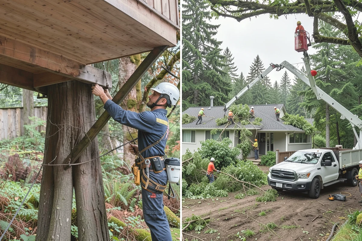 Tree appraisals in Monroe, Snohomish County, WA - Gather site and tree information