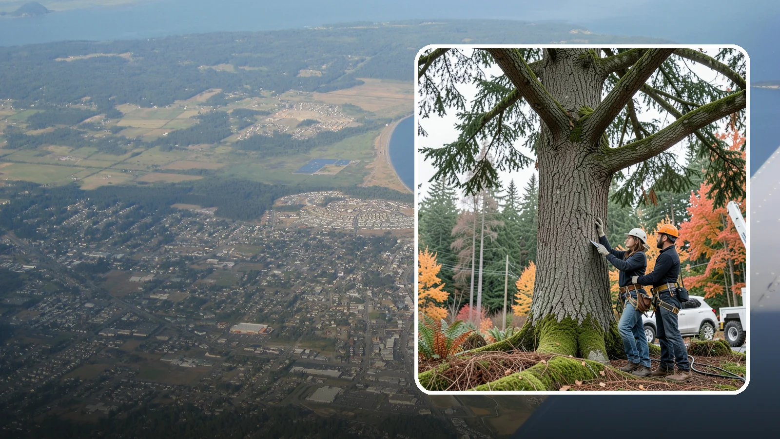 Tree appraisals in Oak Harbor, Island County, WA - The valuation of trees as property assets.